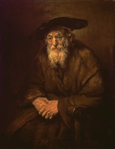 Portrait of an Old Jew by Rembrandt van Rijn